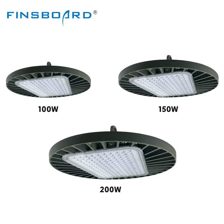 Waterproof Factory Workshop Lighting 100w 150w 200w Led Ufo High Bay Light
