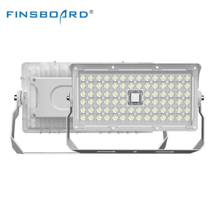Lâmpada de mastro alto SMD para exterior 200W 250W 400W Luz de túnel LED IP66 Lâmpadas de inundação impermeáveis