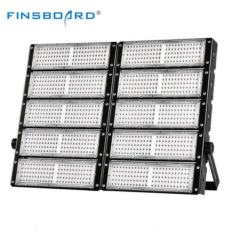 Durable LED High Mast Light 30°-90° Beam Angle Sports Basketball Court Stadium