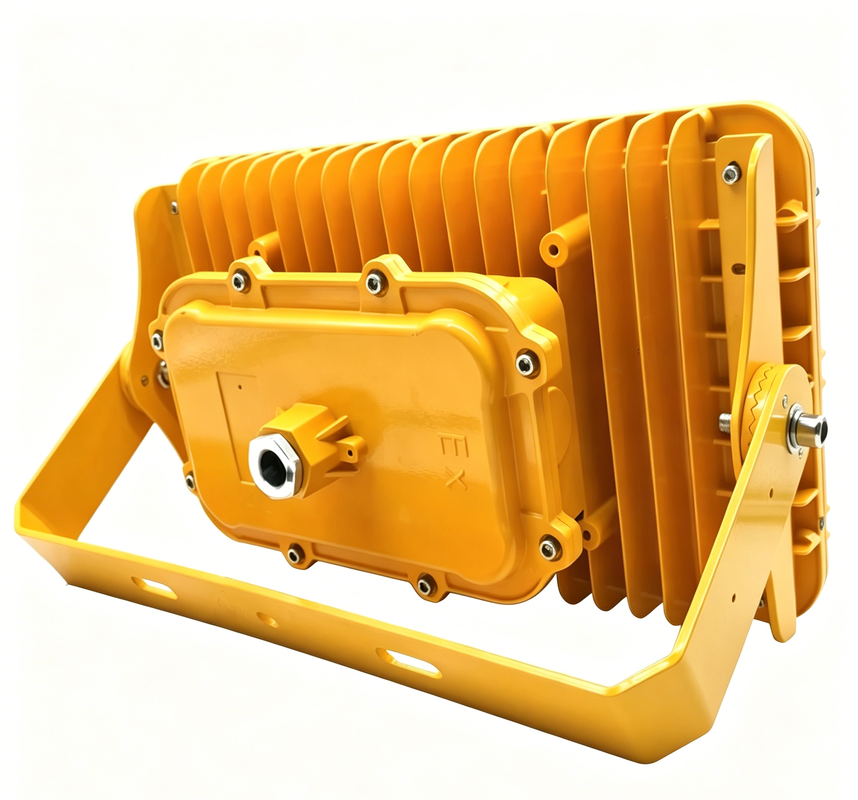 600W LED Proof Explosion Flood Light 60° Montador de teto compressor de baía alta cinza ATEX IIB T6 IP65 RFEPL8280 Iluminação