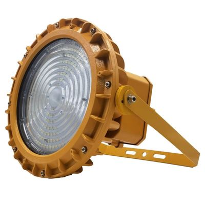 Iluminação LED Industrial de Alta Baía à Prova de Explosão com Exde ⅡC T6 Gb, IP65 à Prova d'Água e Eficiência de 100-120lm/w para Locais Perigosos