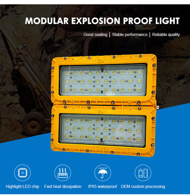 Iluminação LED industrial exterior à prova de explosão Canopy à prova de poeira