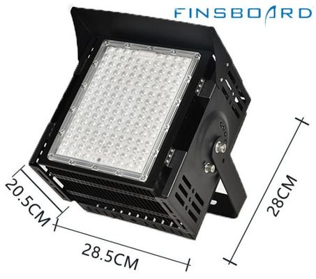 Iluminação de estádio LED dimmable 6500w 45° Ângulo da lente
