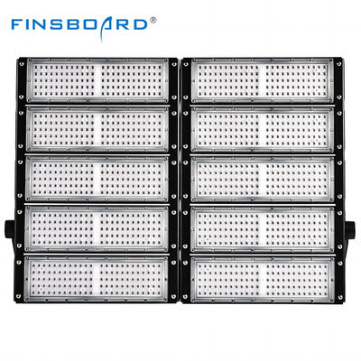 Iluminação de campo exterior Alumínio + PC claro AC100-277V Iluminação de estádio LED