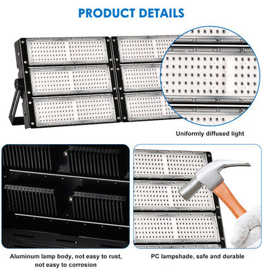 Iluminação de estádio LED de eficiência energética personalizada IP66 resistente à água