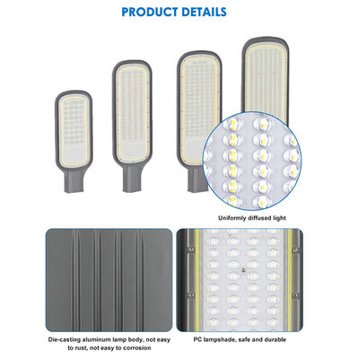 Parque de estacionamento de estrada exterior SMD2835 LED Street Light Alumínio de fundição a óleo