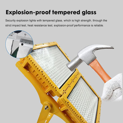 Instalações de iluminação à prova de explosão de 400 W com ângulo de raio de 120° e classificação de proteção IP66