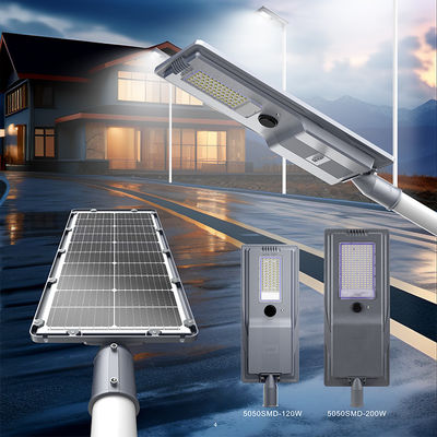 Boa Qualidade Ip65 Impotente Luz de Estrada Outdoor Smd Alumínio 400w 600w All in One LED Solar Street Light