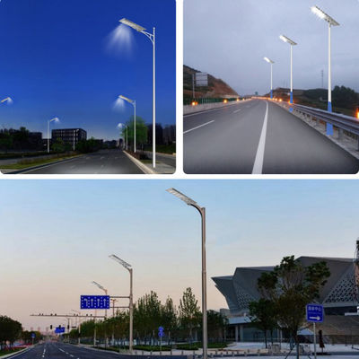 Economia de energia à prova d'água exterior IP65 All in One Smart Energy Iluminação LED Iluminação solar integrada 60W 80W 100W