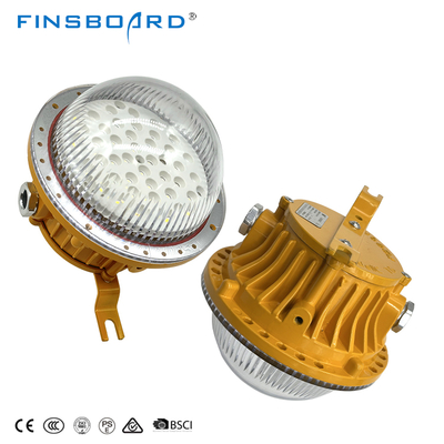 Lâmpada à prova de explosão Ip65 Iluminação de estação de gasolina 50w 100w 150w Lâmpada à prova de explosão led
