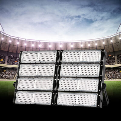 Iluminação de estádio LED à prova d'água IP66 com eficiência energética personalizada e espectros de luz personalizáveis